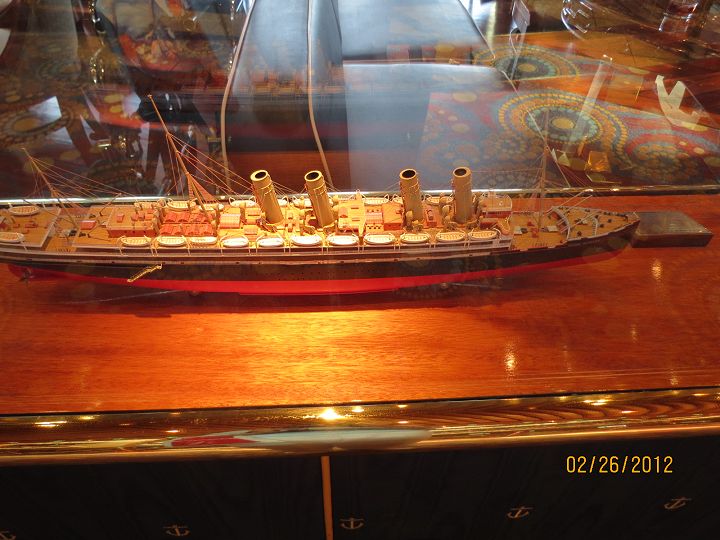 miniature ship
